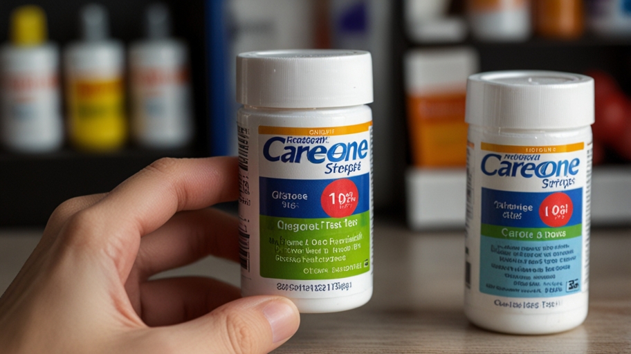 Giant Food CareOne glucose test strips
