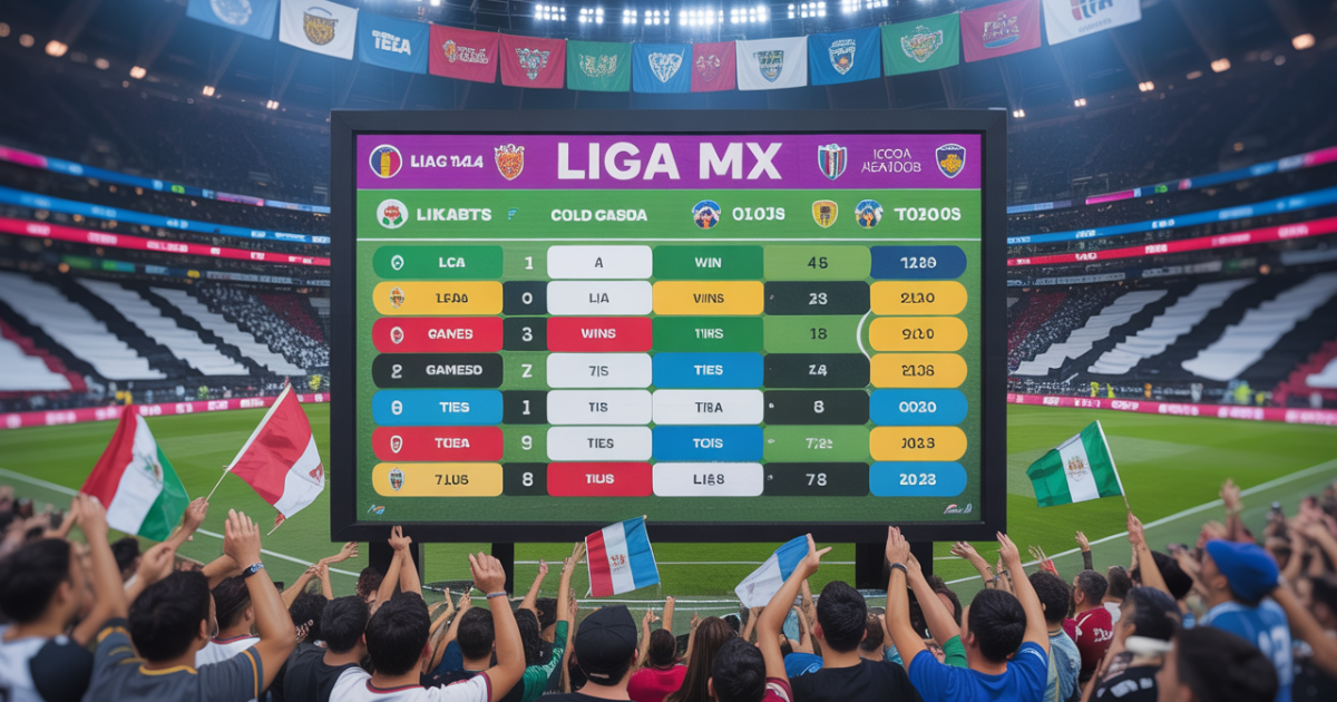 Liga MX table