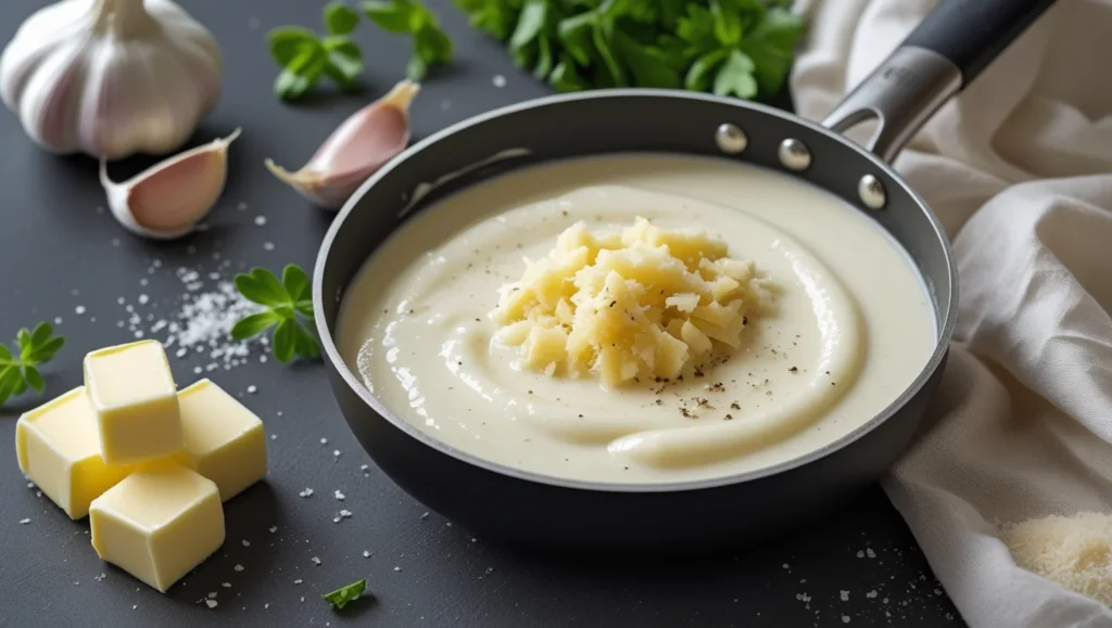 garlic parmesan sauce