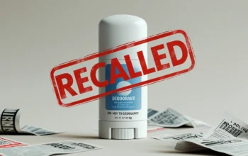 💥 Massive Deodorant Recalled Rocks Consumers—Check Your Brand Now!
