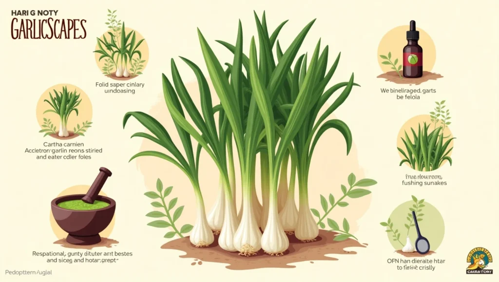 garlic scapes benefits
