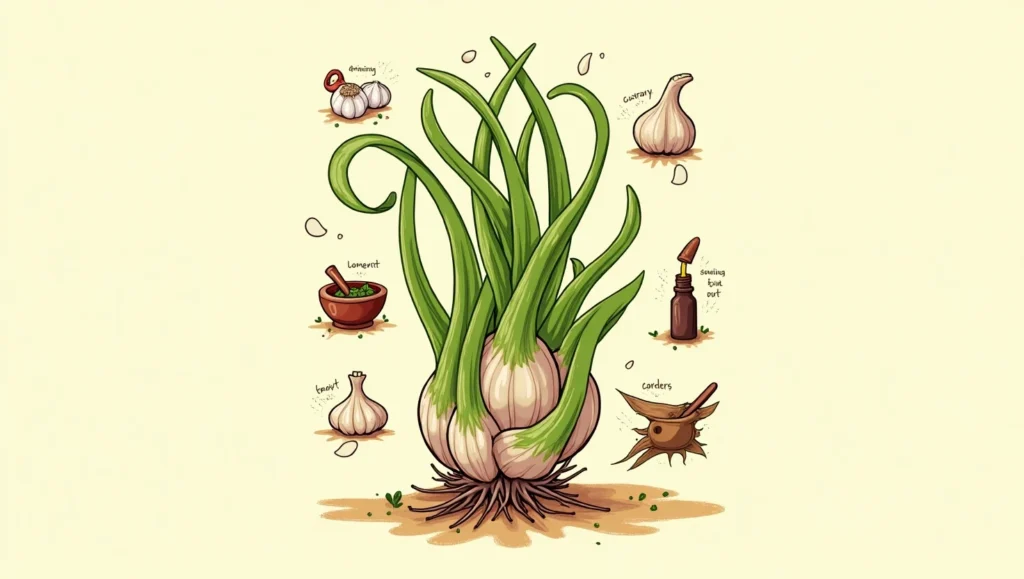 garlic scapes benefits