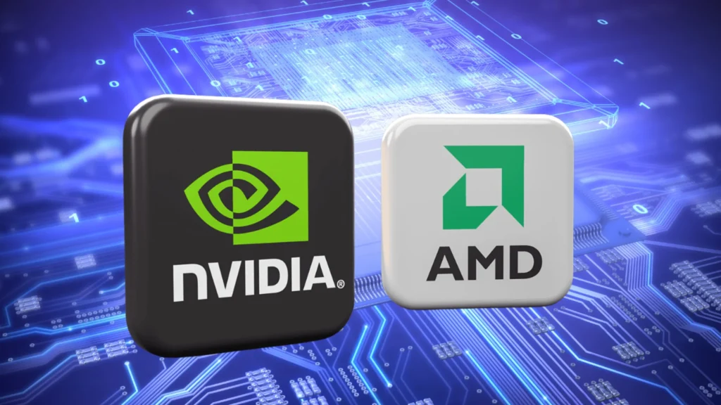 NVIDIA AMD chip sales