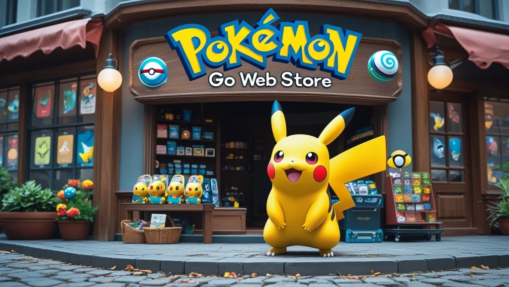 Pokémon GO web store