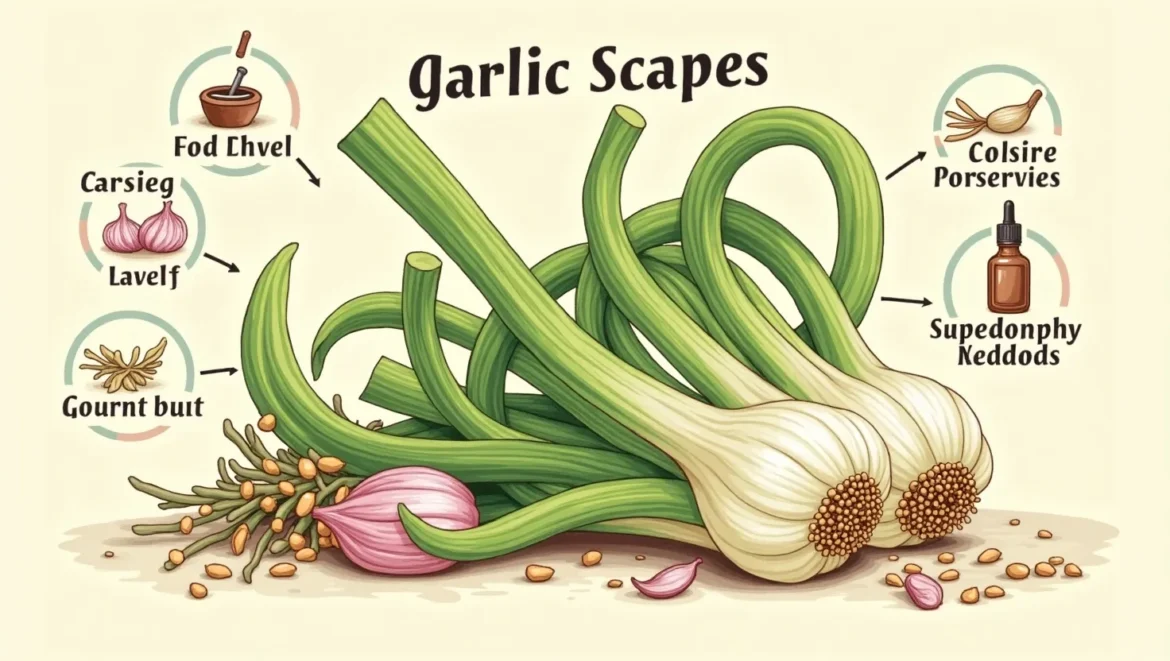 garlic scapes benefits