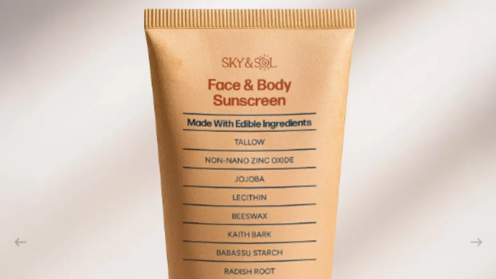 Sky and Sol sunscreen