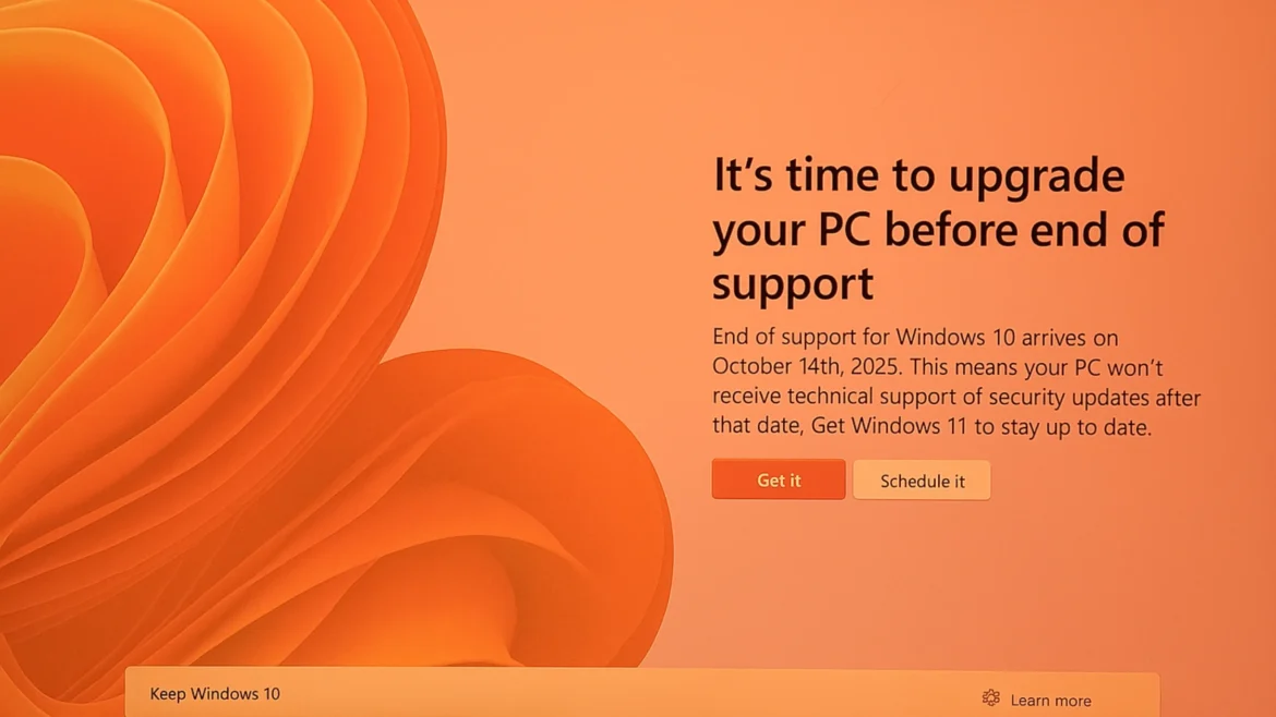 Windows 10 end of life