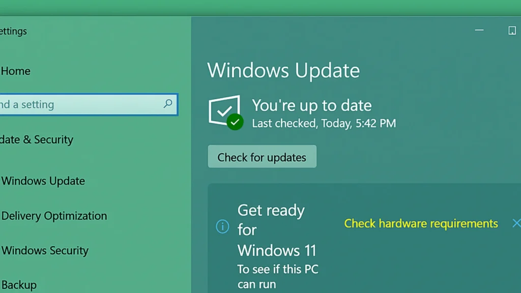 Windows 10 end of life